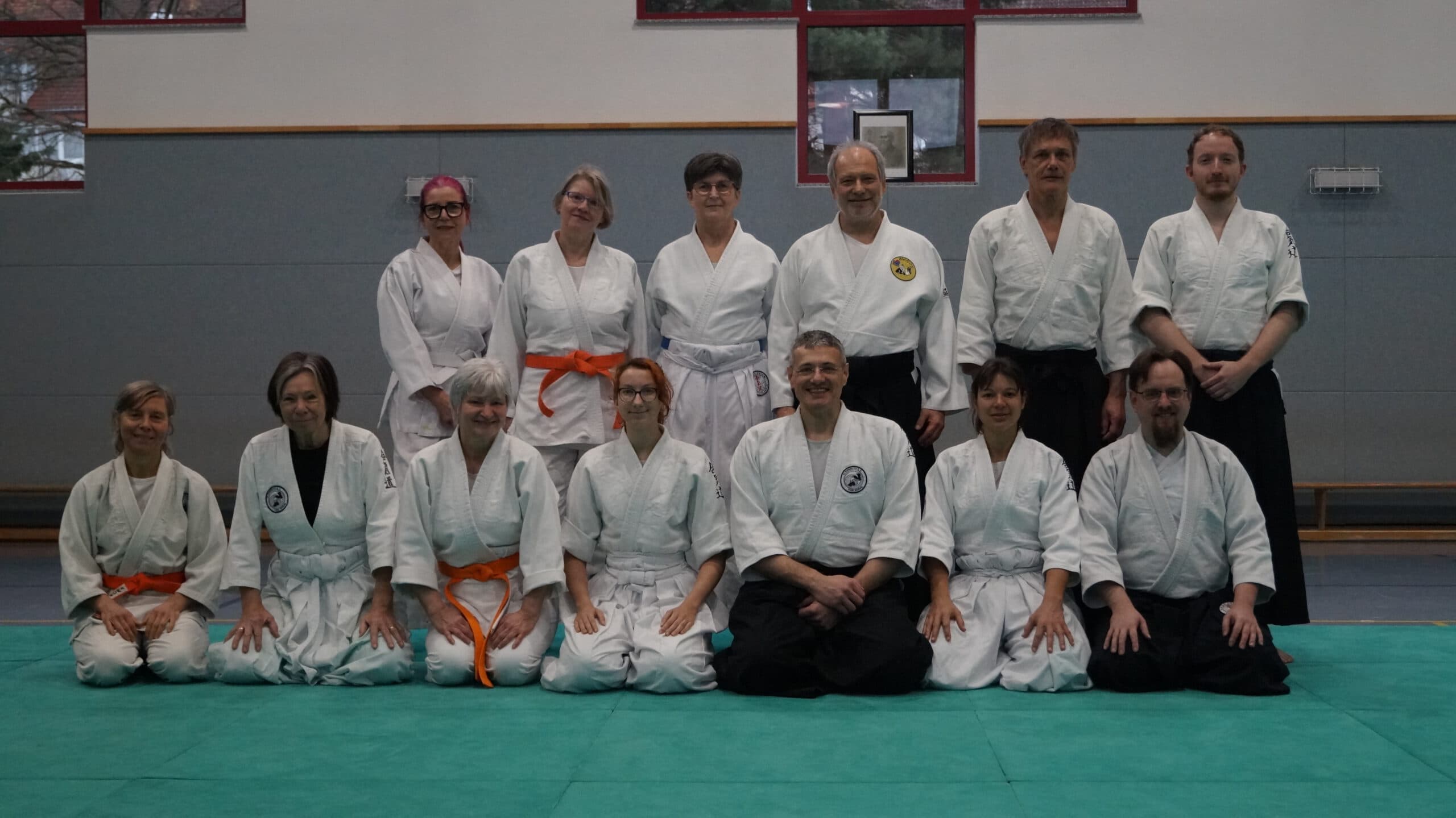 Erstes Aikido Landestraining beim SC Steinberg