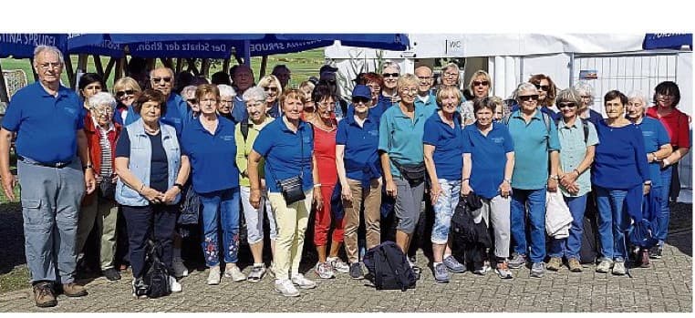 Sportclub beim Wandertag