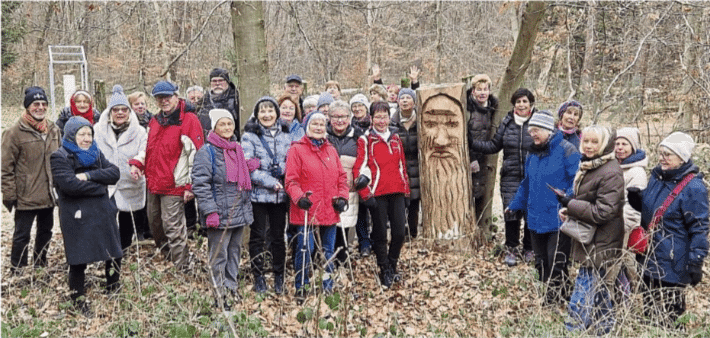 Steinberger wandern durch Heusenstammer Wald