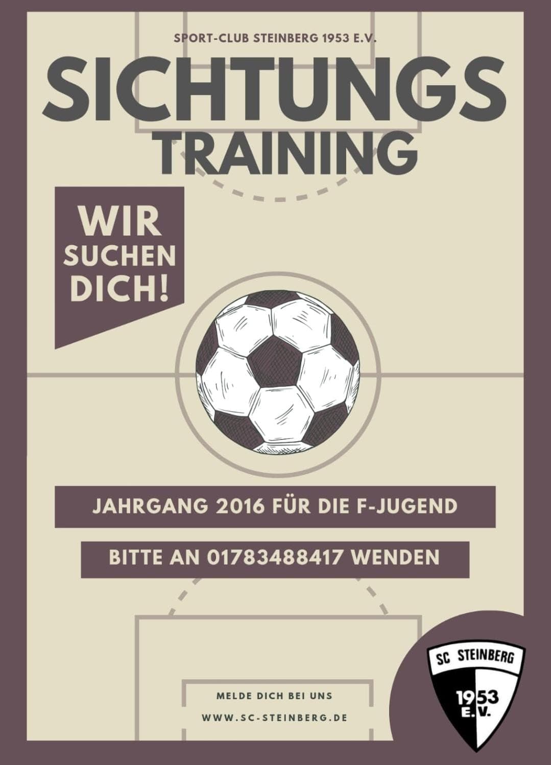 F-Jugend sucht dich!