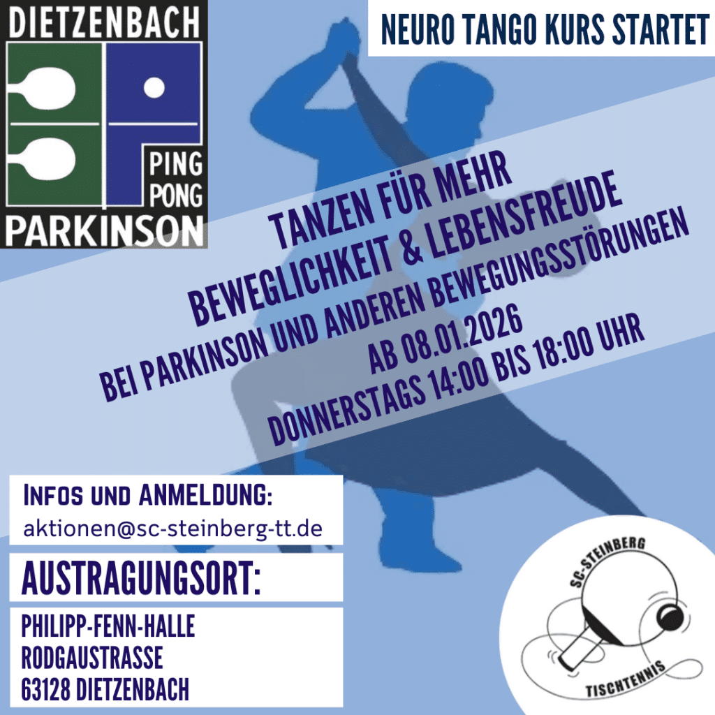 PingPongParkinson und Neuro Tango