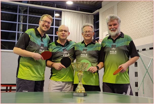 SC Steinberg – Tischtennis – Herren 1 gewinnen Kreispokal